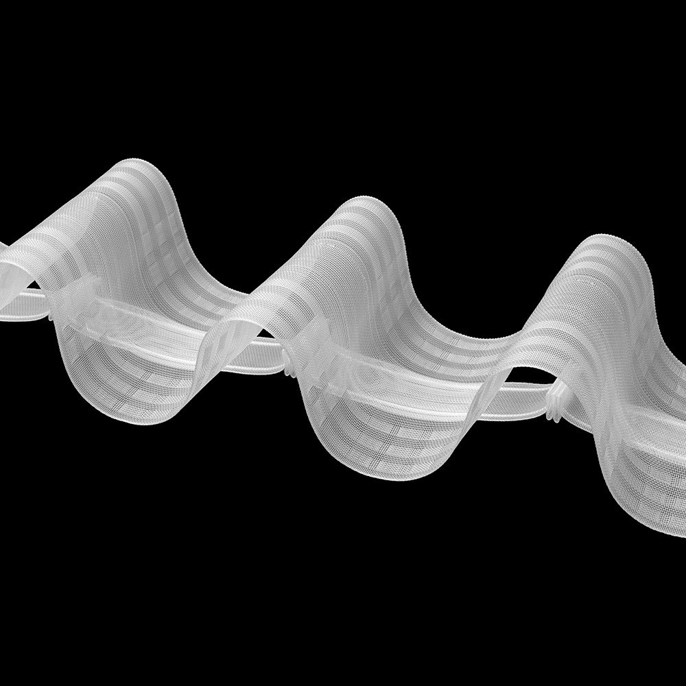 Gardinenband, Stehfalte, 4439P (1:3.0) 65mm